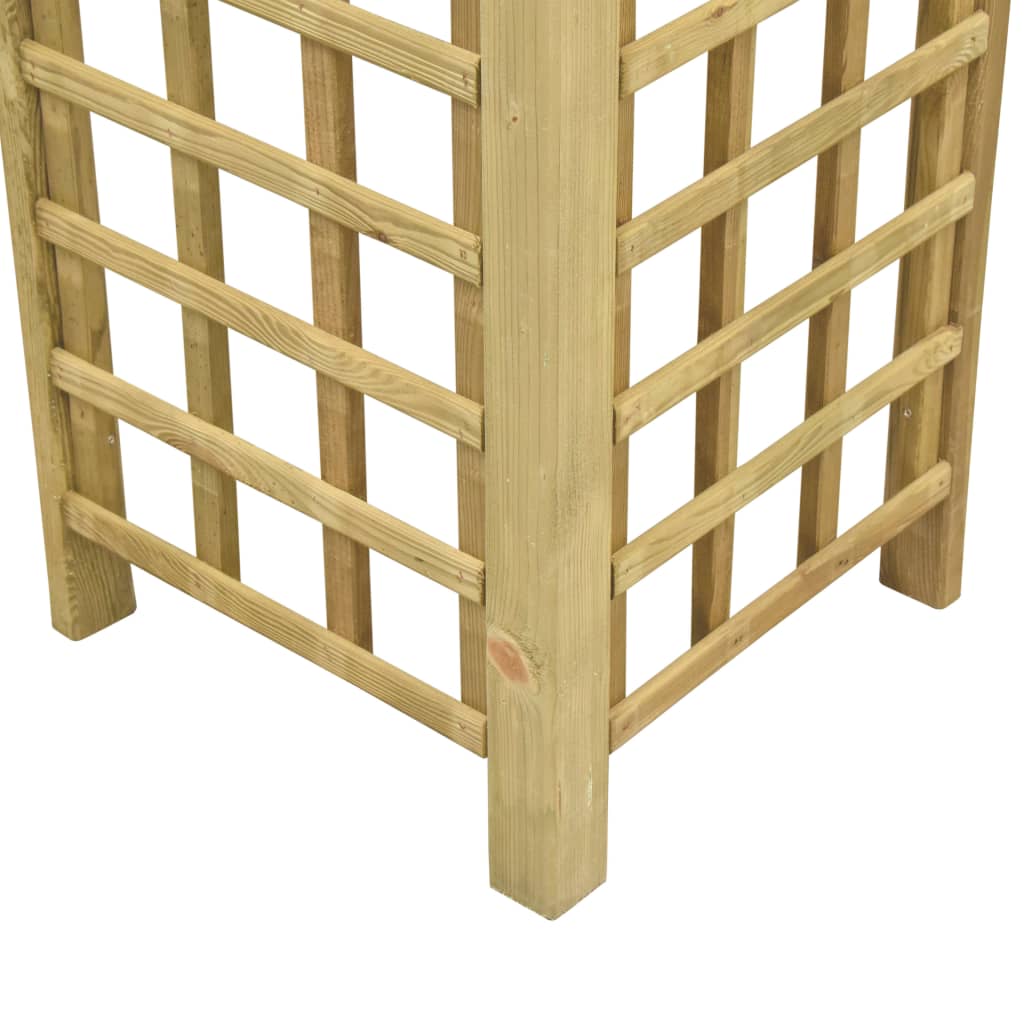 Cenador gris antracita 3x3 m