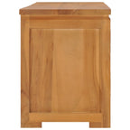 Mueble de TV madera maciza de teca 110x30x40 cm
