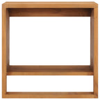 Toallero de pared de teca maciza 35x20x35 cm