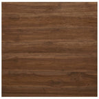 Mesa de centro de madera maciza de teca 68x68x33 cm