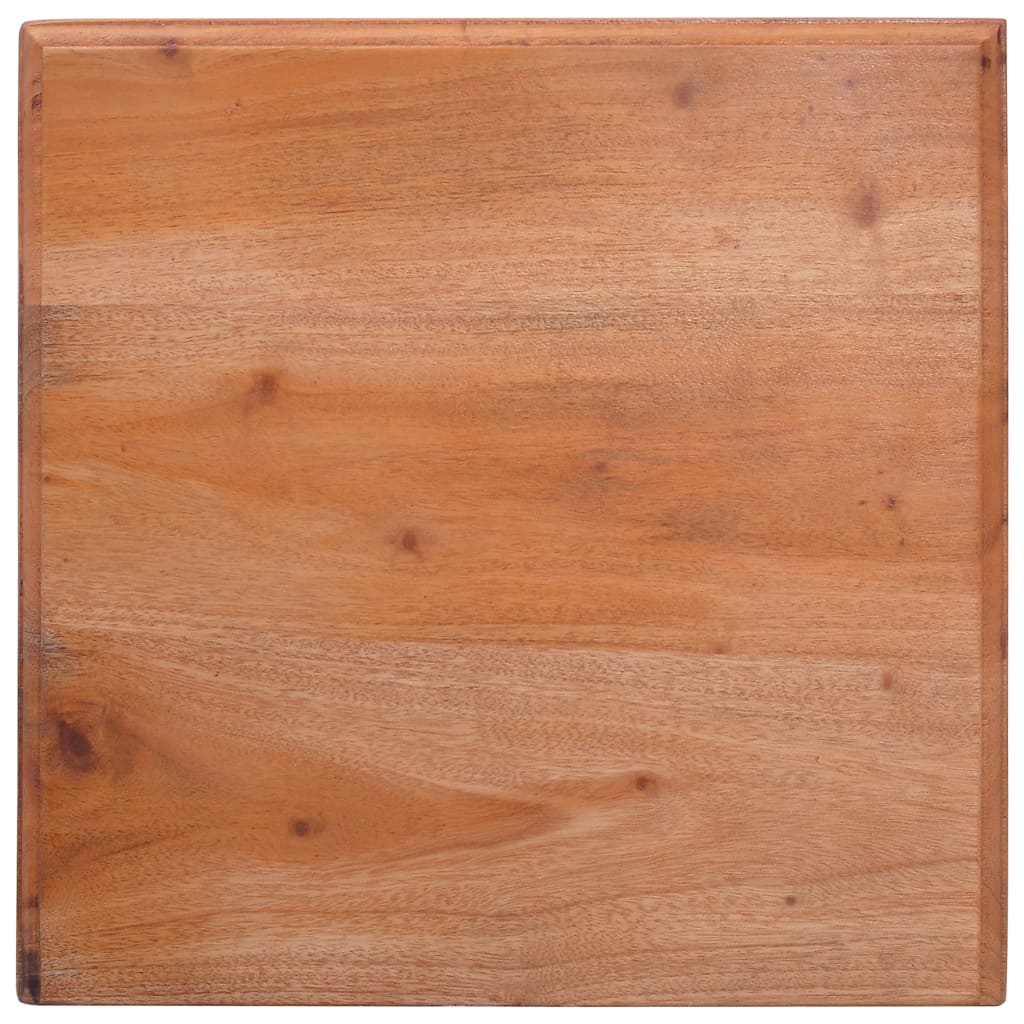 Mesita de noche madera maciza de caoba