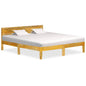 Mango solid wood bed frame without mattress 180 cm
