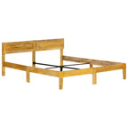 Estructura de cama sin colchón madera maciza de mango 180 cm