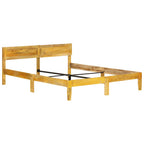 Estructura de cama sin colchón madera maciza de mango 180 cm