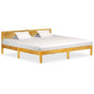 Solid mango wood bed frame 200 cm (mattress not included)