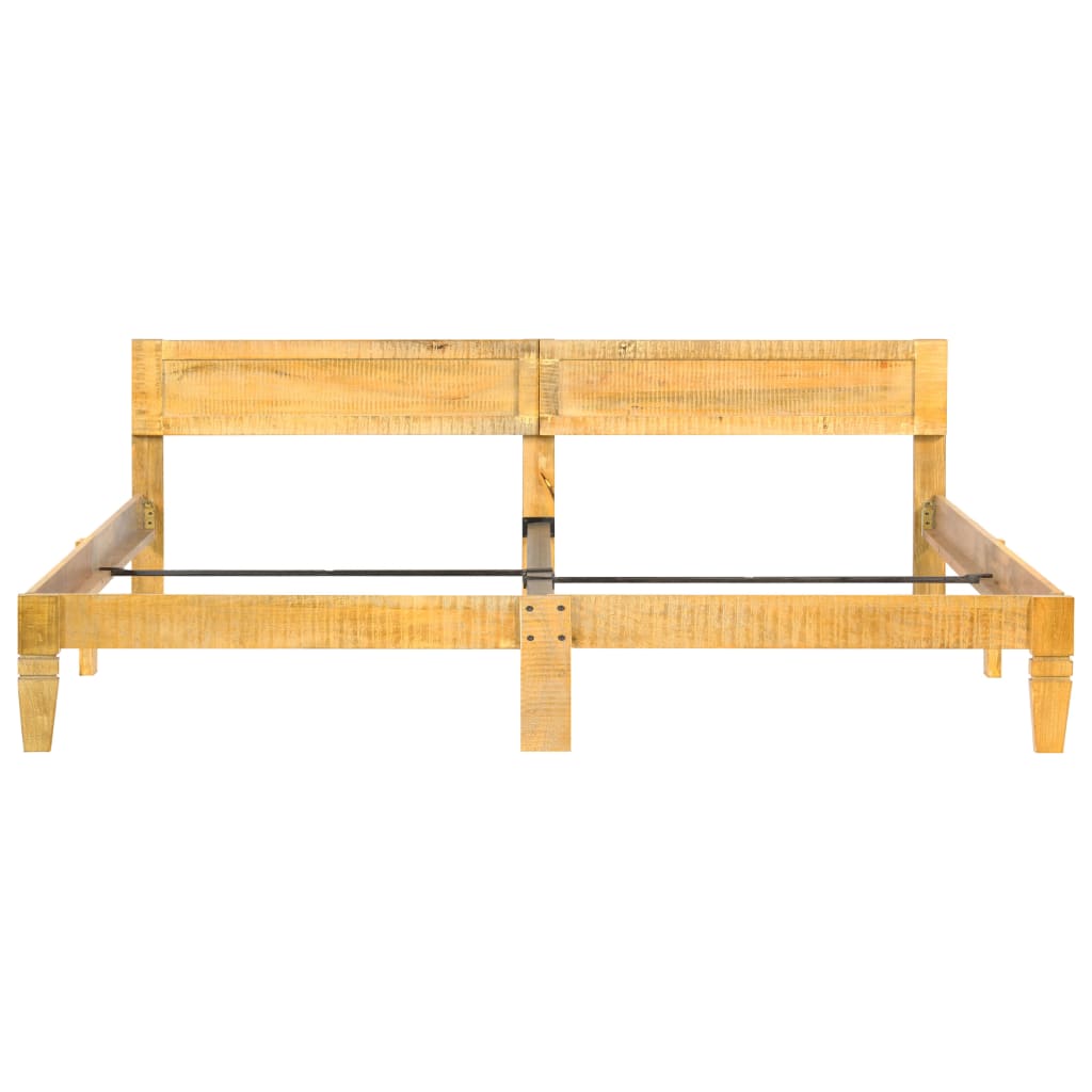 Estructura de cama sin colchón madera maciza de mango 200 cm