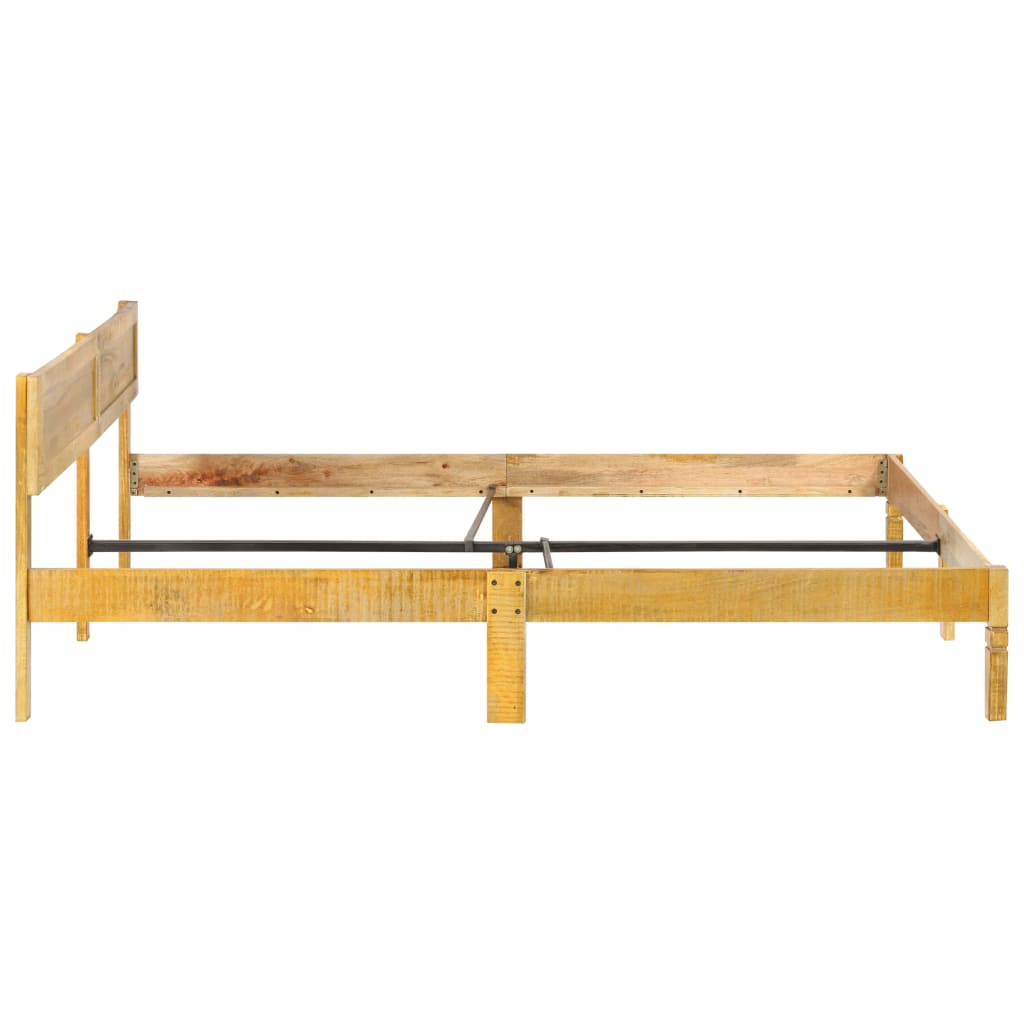 Estructura de cama sin colchón madera maciza de mango 200 cm