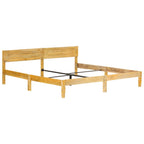 Estructura de cama sin colchón madera maciza de mango 200 cm