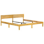 Estructura de cama sin colchón madera maciza de mango 200 cm
