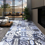 Tablas de Suelo 55 pcs Marrón Oscuro 5,11 m² PVC