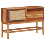 Aparador de madera maciza reciclada 110x35x65 cm