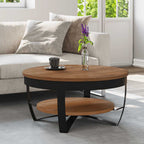 Mesa de centro de madera maciza de acacia 120x60x40 cm