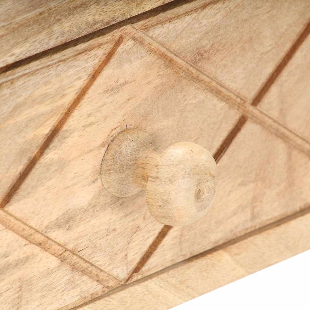 Tocador de madera maciza de mango 100x50x76 cm