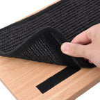Rascador para gatos con alfombra rascadora de sisal 123 cm