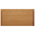 Aparador de madera maciza de roble 70x35x75 cm