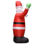 Papá Noel inflable con LED adorno navideño IP44 4,5 m