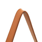Espejo de pared con correa blanco 40 cm