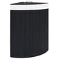 Corner bamboo laundry basket 60 L