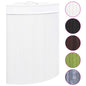 Corner bamboo laundry basket 60 L
