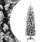 Árbol de Navidad artificial con ramas gruesas PVC blanco 120 cm
