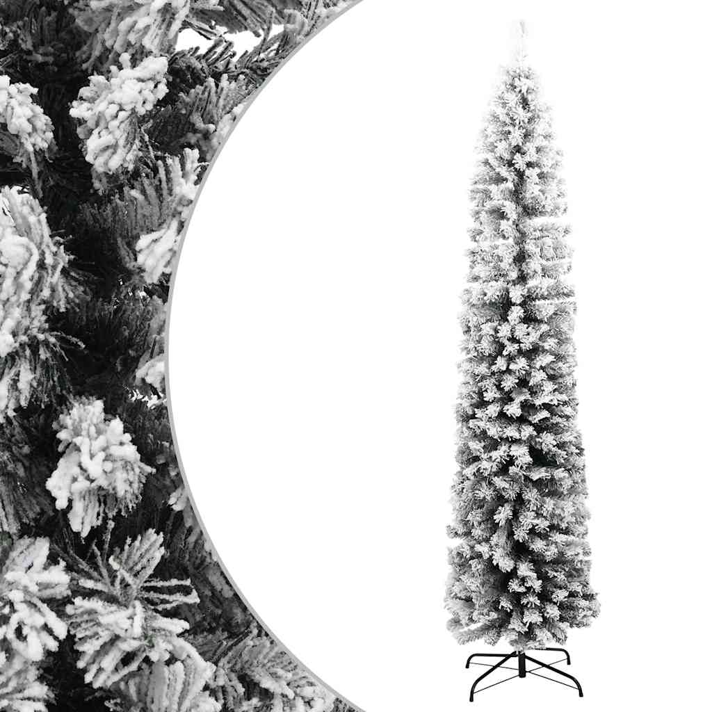 Árbol de Navidad artificial con ramas gruesas PVC blanco 120 cm
