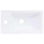 Lavabo SMC blanco 400x220x90 mm