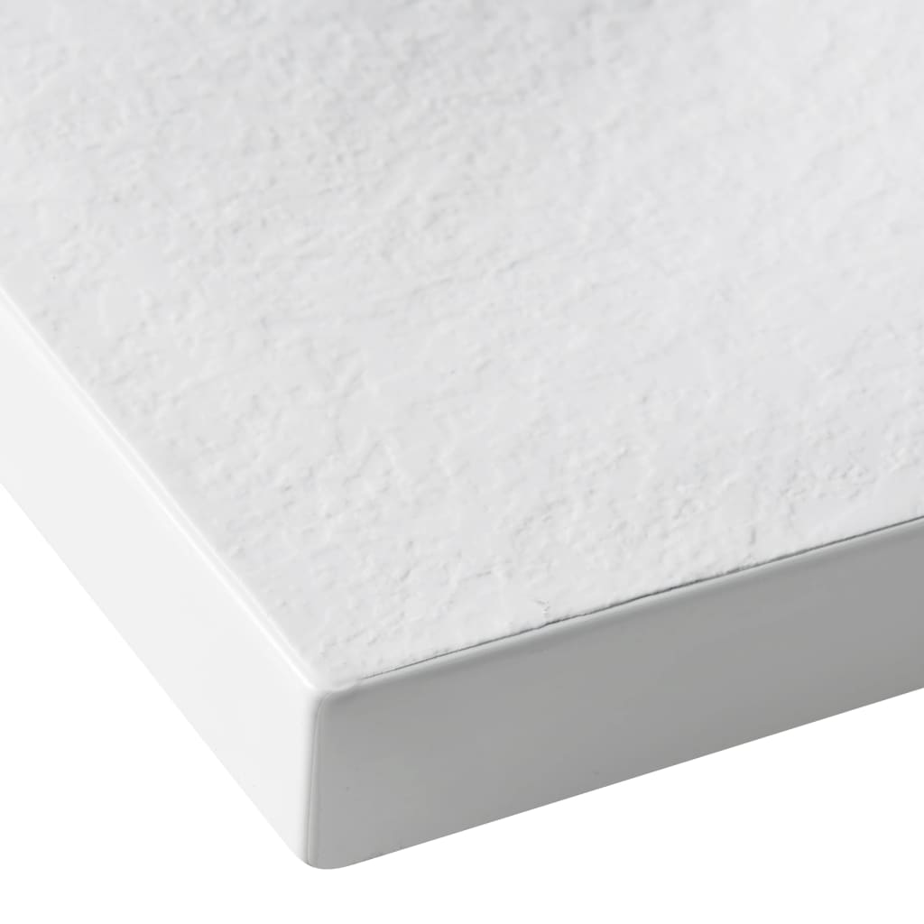 Plato de ducha SMC blanco 90x90 cm