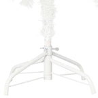 Árbol artificial de Navidad con hojas realistas blanco 150 cm