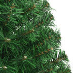 Árbol de Navidad artificial con ramas gruesas PVC verde 150 cm