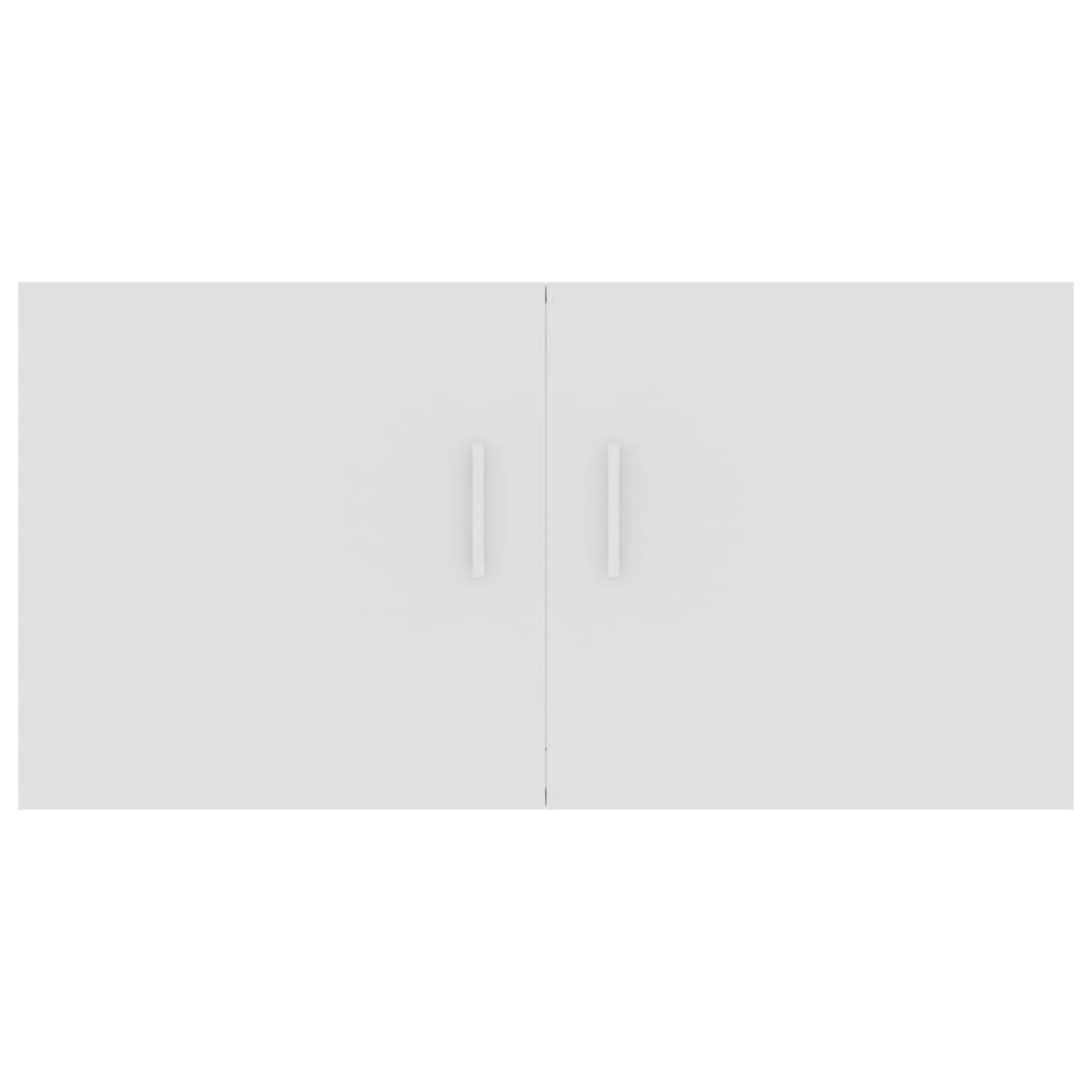 Armario de pared madera contrachapada blanco 80x39x40 cm