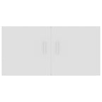 Armario de pared madera contrachapada blanco 80x39x40 cm