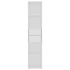 Estantería librería madera contrachapada blanco 36x30x171 cm