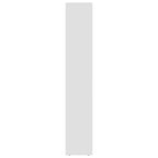 Estantería librería madera contrachapada blanco 36x30x171 cm