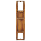 Estantería de Yin Yang madera maciza de teca 100x20x100 cm