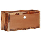 Mueble para TV de madera maciza 88x30x40 cm