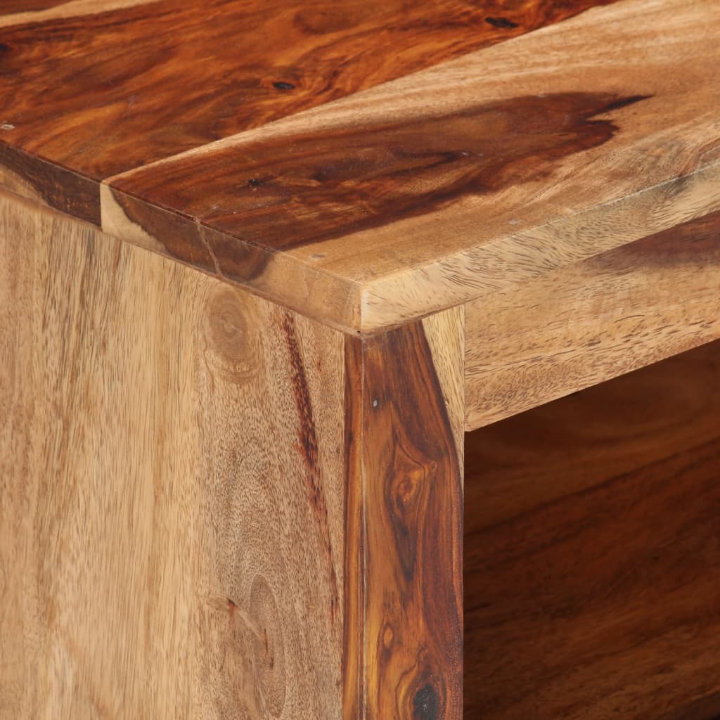 Mueble para TV de madera maciza 88x30x40 cm