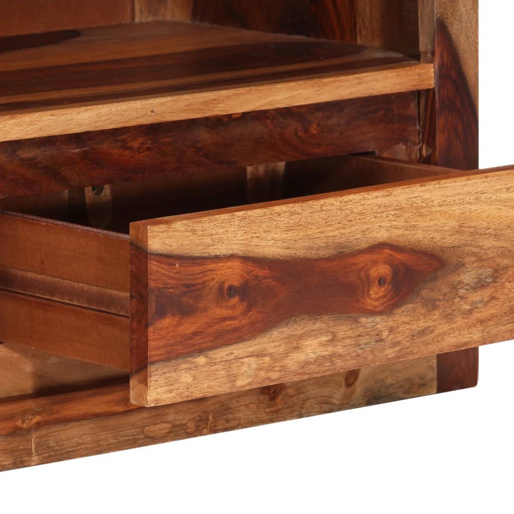 Mueble para TV de madera maciza 88x30x40 cm