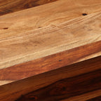 Mueble para TV de madera maciza 88x30x40 cm