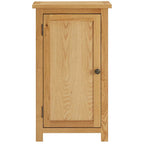 Aparador de madera de roble maciza 45x32x85 cm