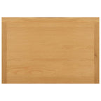 Armario de madera maciza de roble 76x52x105 cm