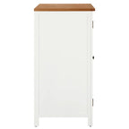 Armario de madera maciza de roble 76x52x105 cm