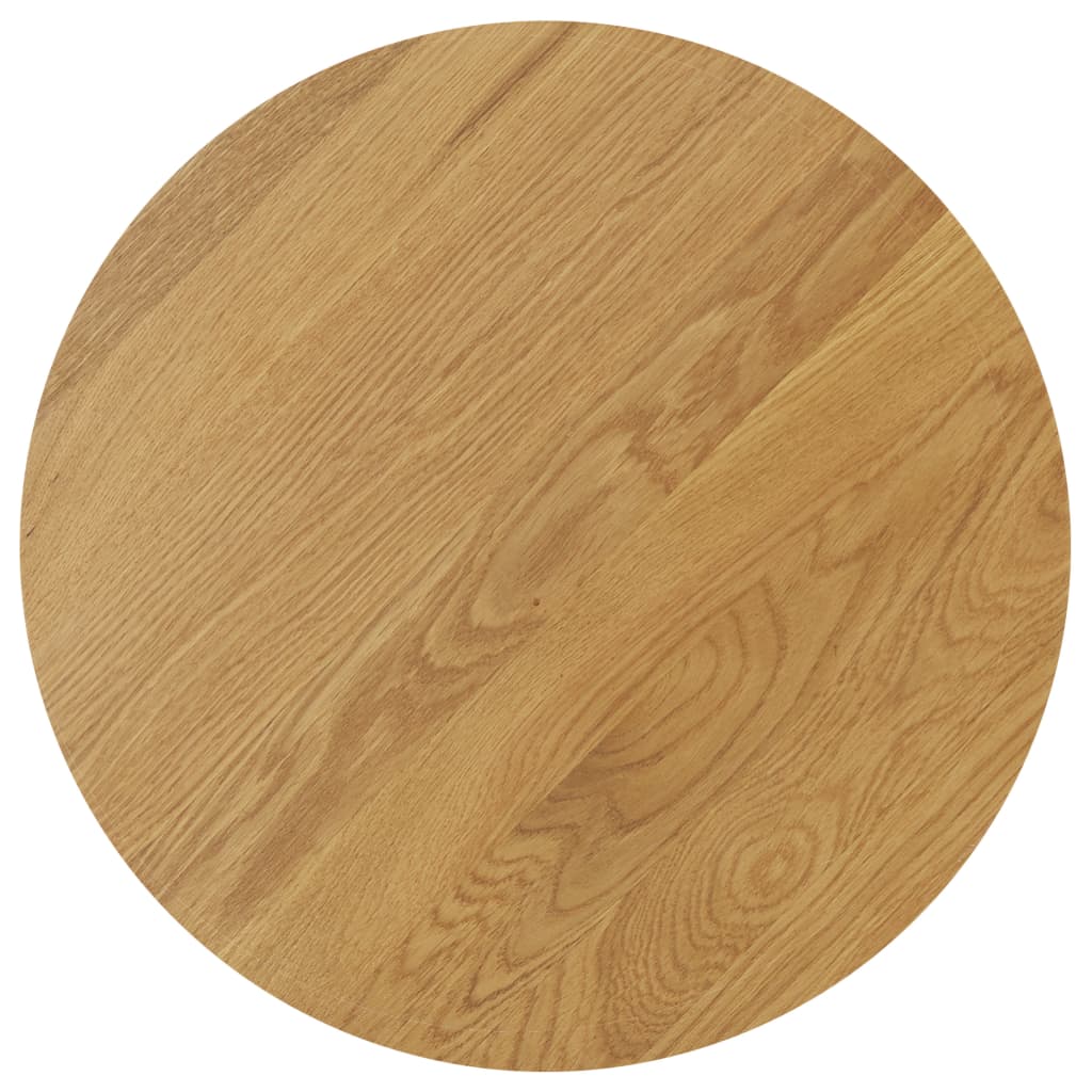 Mesita auxiliar de madera de roble maciza 40x50 cm