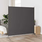 Divisória de 1 painel antracite 175x180 cm