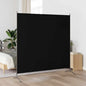 Biombo de tela negro 175x180 cm
