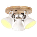 Lámpara de techo industrial 25 W blanco 42x27 cm E27