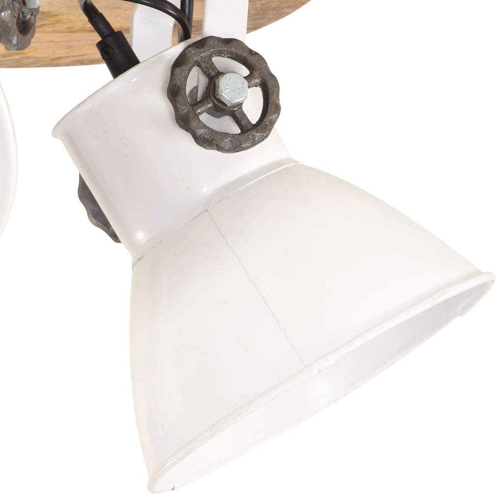 Lámpara de techo industrial 25 W blanco 42x27 cm E27