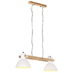 Lámpara colgante 25 W plateada redonda 48 cm E27