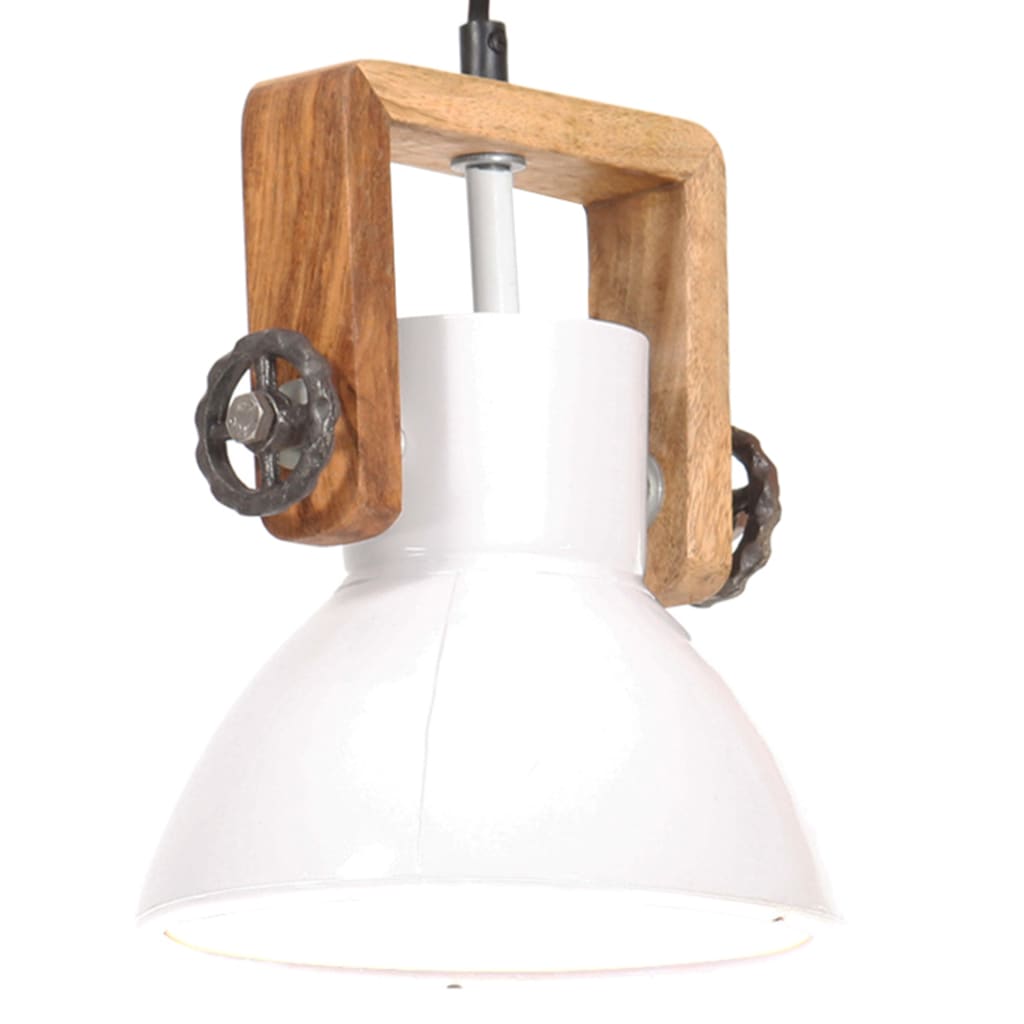 Lámpara colgante 25 W plateada redonda 48 cm E27