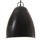 Lámpara colgante 25 W plateada redonda 48 cm E27