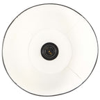 Lámpara de pie de madera maciza de mango negro E27